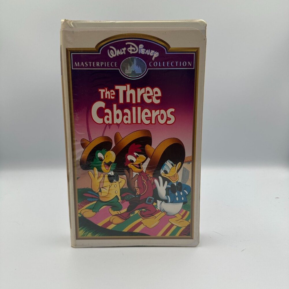 Walt Disney Masterpiece VHS The Three Caballeros 1994 Donald Duck